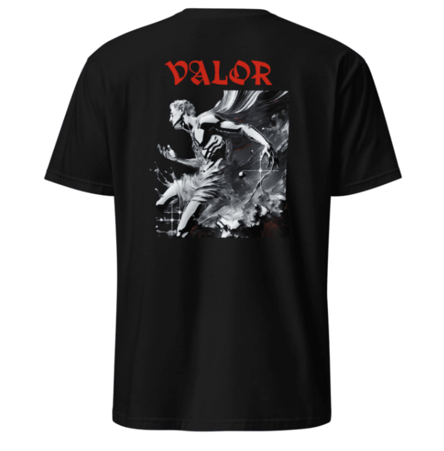 Valor Graphic Tee – Black - Lucky Clover Threads